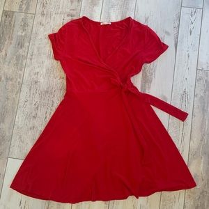 2x$15 Wrap T-shirt Dress